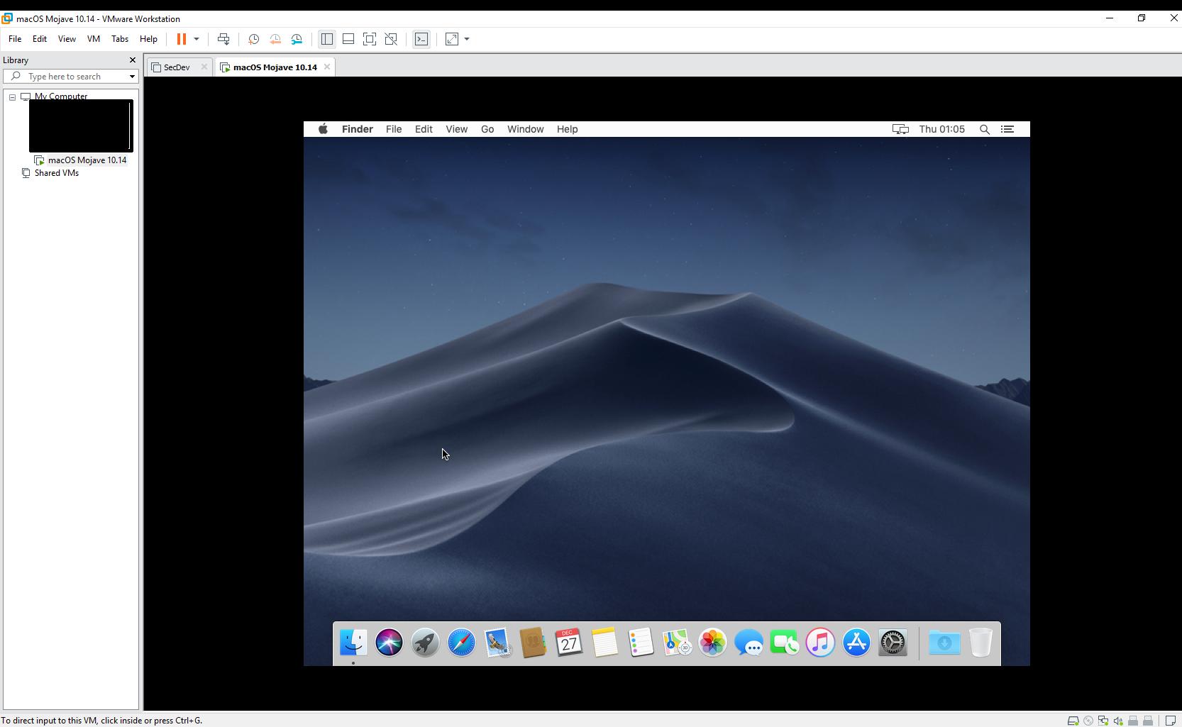 mac os x for vmware workstation 11